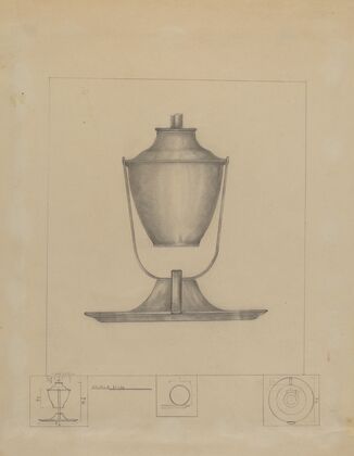 Whale Oil Lamp (c. 1936)