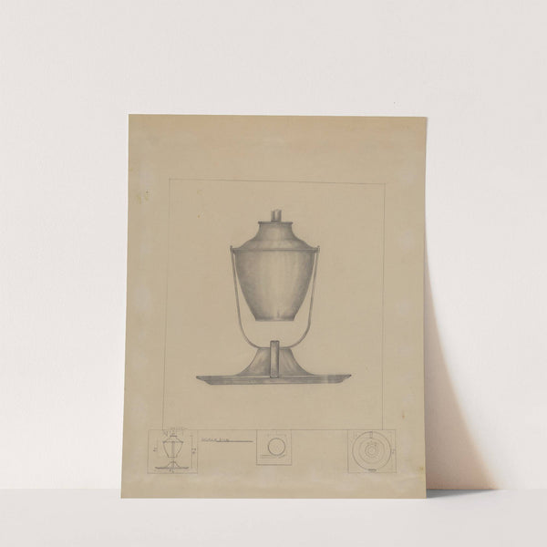 Whale Oil Lamp (c. 1936) by Henry Meyers