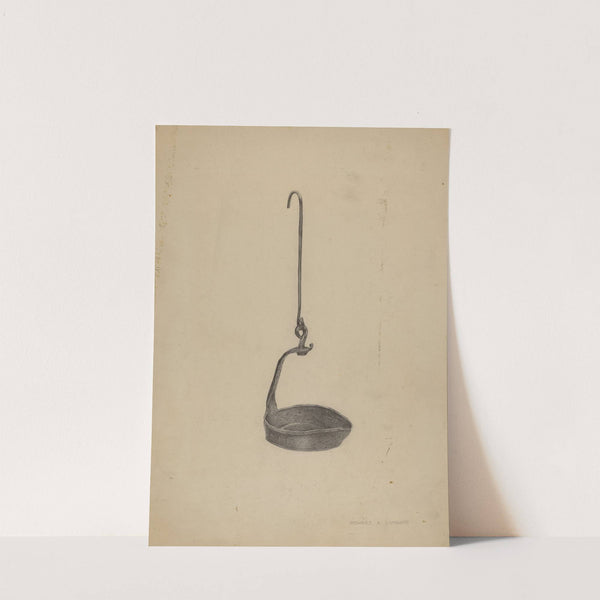 Whale Oil Lamp by Howard Lumbard