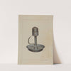 Whale Oil Lamp by James M. Lawson