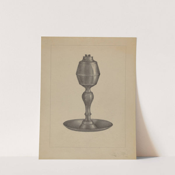 Whale Oil Lamp (c. 1936) by Charles Garjian