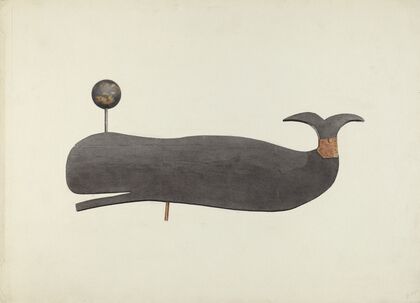 Whale Weather Vane