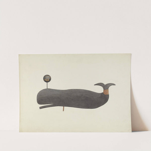Whale Weather Vane (c. 1938) by Marian Page