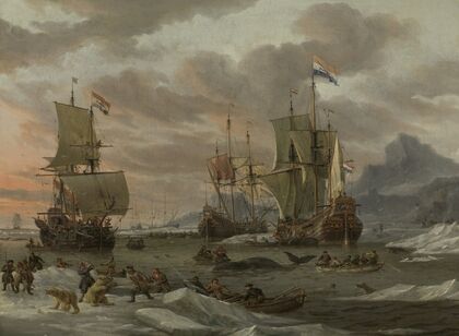 Whaling Grounds in the Arctic Ocean