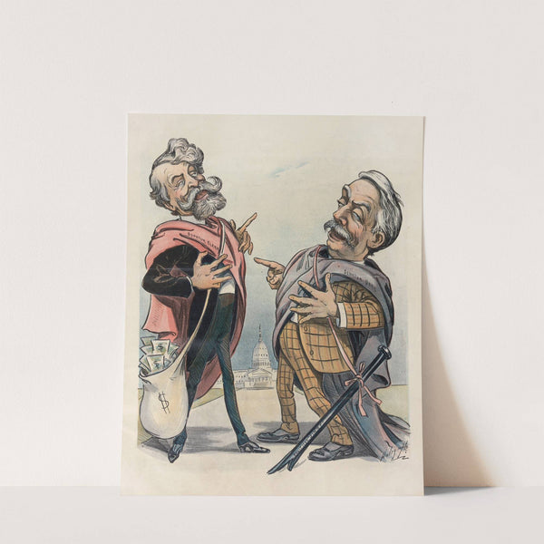 What a fuss they made about us! by Louis Dalrymple