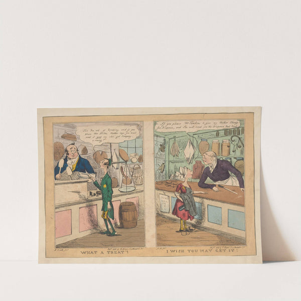 What a treat!. (1829) by William Heath