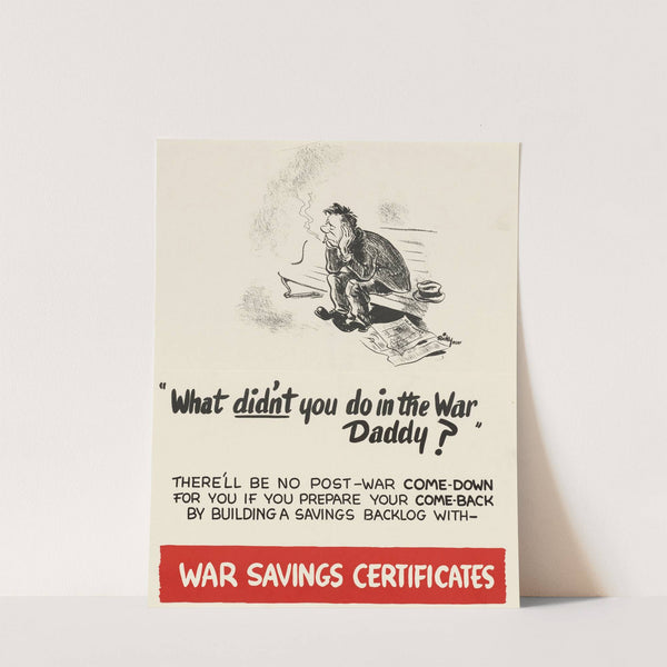 What Didn't You Do in the War Daddy by Ricky RCAF