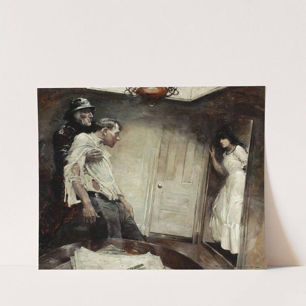 What Happened Here (1912) by Frank Earle Schoonover