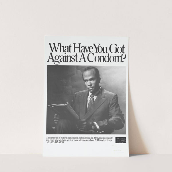 What have you got against a condom by Centers for Disease Control and Prevention