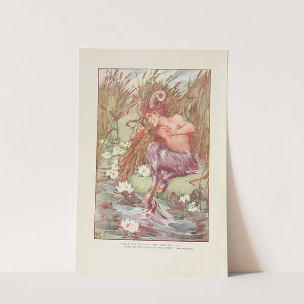 What was he doing, the great god Pan by Helen Stratton