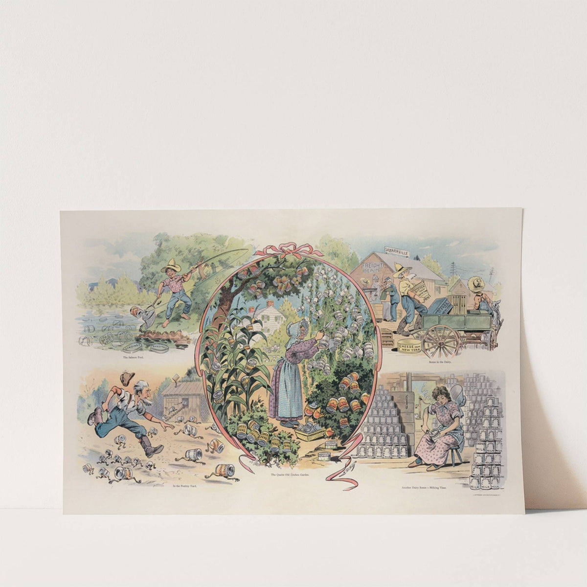 What we get to eat in the country (1906) by Samuel Ehrhart
