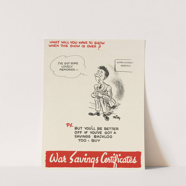 What Will You Have to Show When This Show is Over by Ricky RCAF