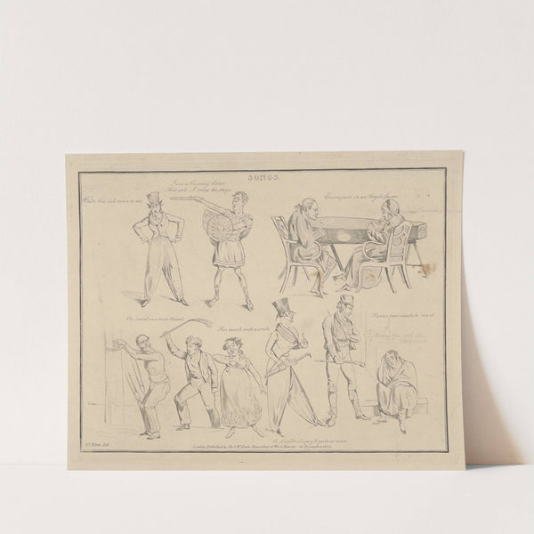 What’s this dull town to me… (1822) by Henry Thomas Alken