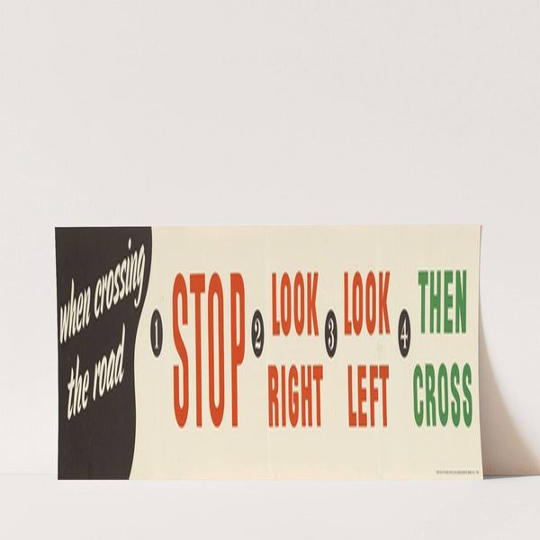 When Crossing the Road