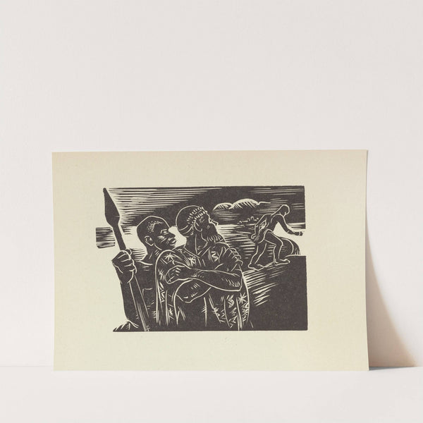 When David be king he see every kind of humbug set down in him house (1946) by Letterio Calapai