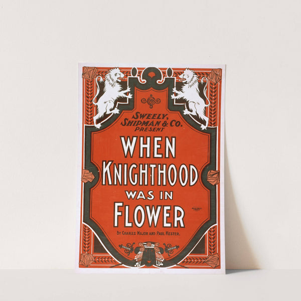 When knighthood was in flower (1903) by U.S. Lithograph Co.