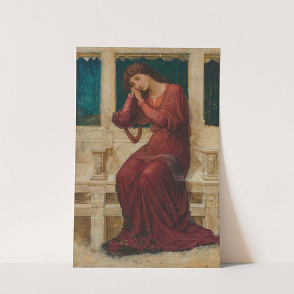 When sorrow comes in summer days by John Melhuish Strudwick