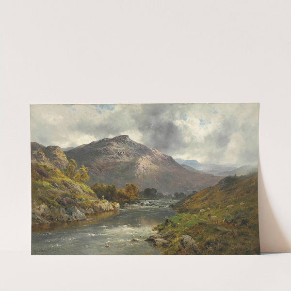 When The Trout Rise by Alfred de Bréanski