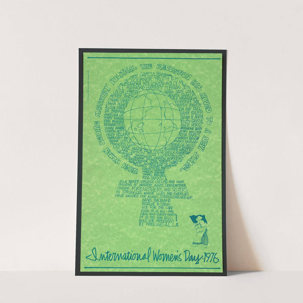 When women become massively political, the revolution has moved to a new stage International Women's Day, 1976. by Peg Averill