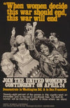 When women decide this war should end, this war will end Join the United Women’s Contingent on April 24.