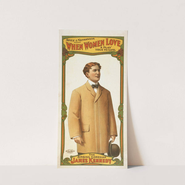 When women love a play true to life (1905) by U.S. Lithograph Co.