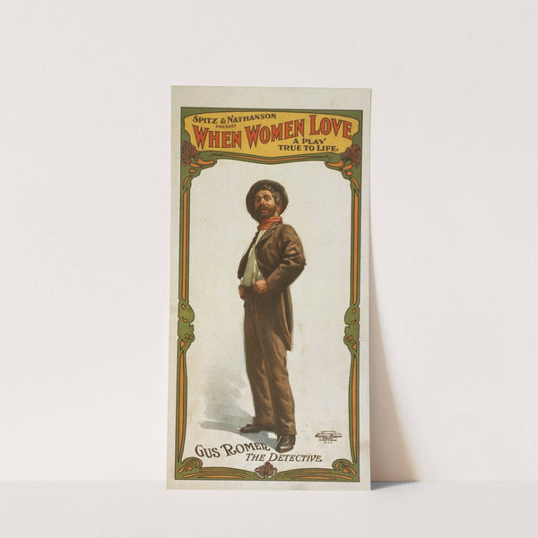 When women love a play true to life (1905) by U.S. Lithograph Co.