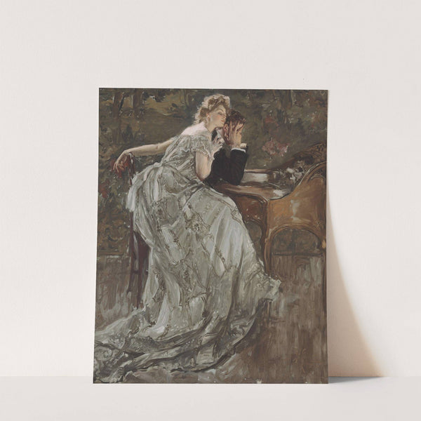 Where Did I Put the Tickets (1906) by Albert Beck Wenzell