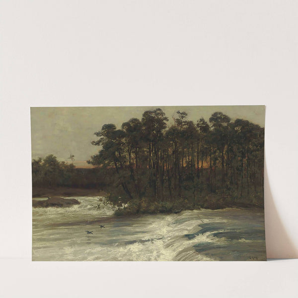 Where Rapids Roar by Sir Alfred East