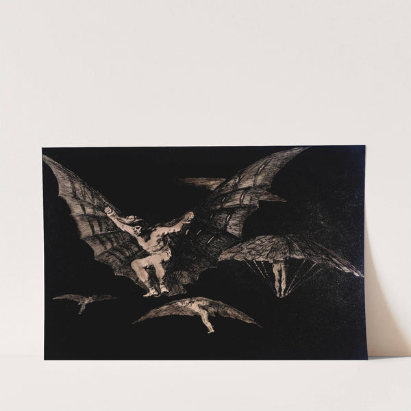 Where There’s a Will There’s a Way (A way of Flying) (circa 1815 - 1824) by Francisco de Goya