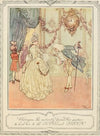 Whereupon she instantly desired her partner to lead her to the King and Queen (1910)