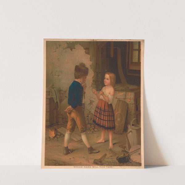 Which hand will you take (1875) by G.F. Gilman