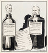 Whiskey doesn’t need new labels half as much as these bottles do, Mr. President (1910)
