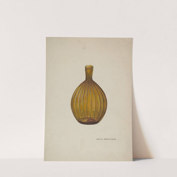 Whiskey Flask by Fritz Boehmer
