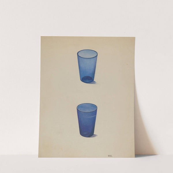 Whiskey Glasses (Cobalt) by Edward White
