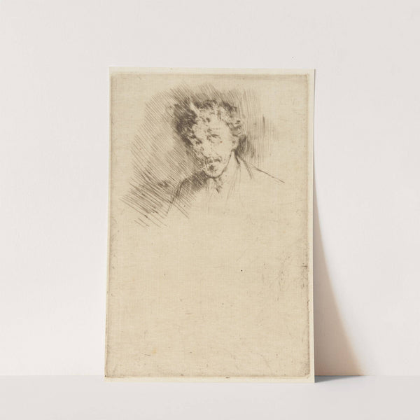 Whistler with the White Lock (1879) by James Abbott McNeill Whistler