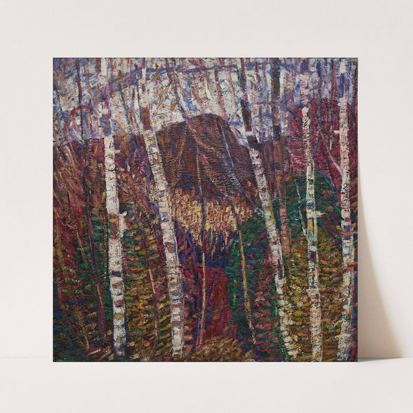 White Birches (c.1908) by Marsden Hartley