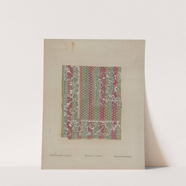 White House Bed Cover by Edmond W. Brown