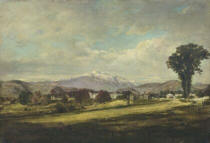 White Mountains from North Conway, New Hampshire