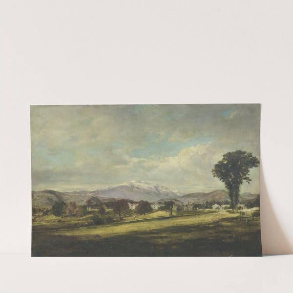 White Mountains from North Conway, New Hampshire by David Johnson