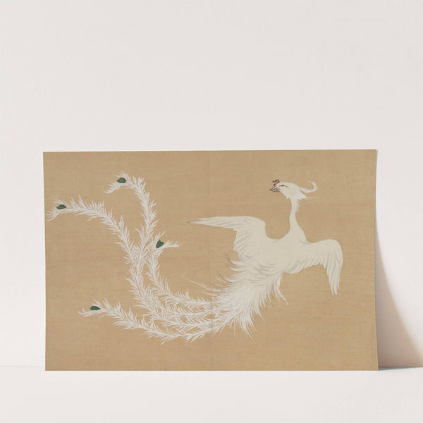 White Phoenix (Hakuho) (1909-1910) by Kamisaka Sekka