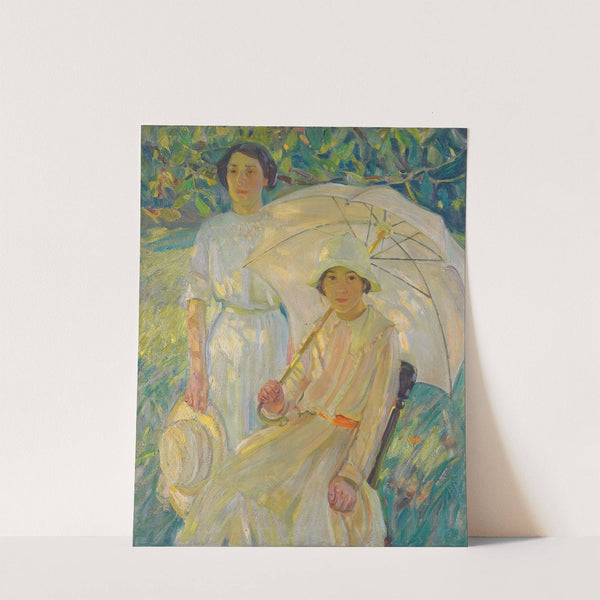 White Sunshade #2 by Helen Galloway McNicoll