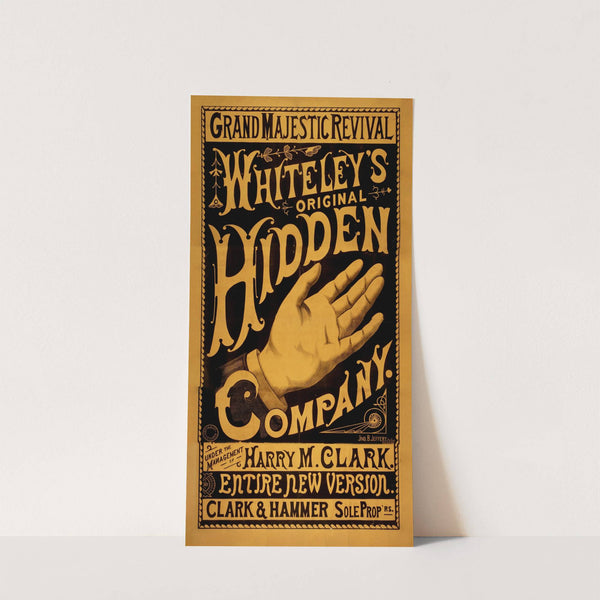 Whiteley's Original Hidden Hand by Jno. B. Jeffery