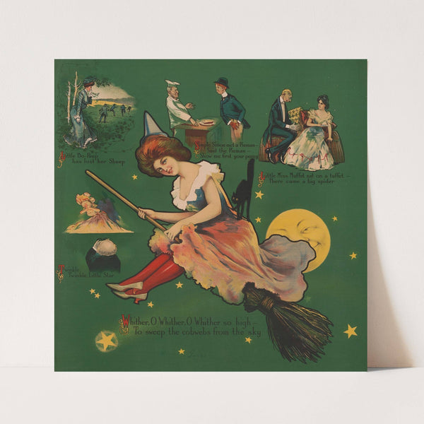 Whither, O Whither, O Whither so high, to sweep the cobwebs from the sky (1905) by Campbell, Metzger & Jacobson