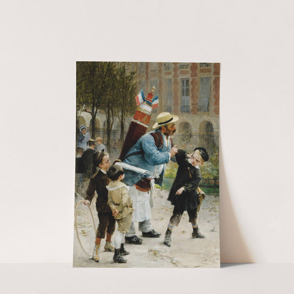 Who Broke The Glasses Has To Pay For Them by Henri-Jules-Jean Geoffroy