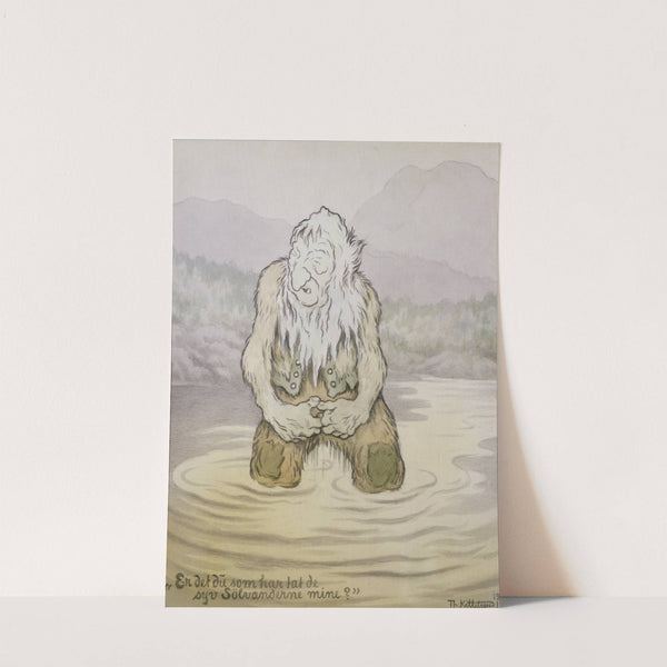 Who Has Taken My Seven Silverducks by Theodor Kittelsen