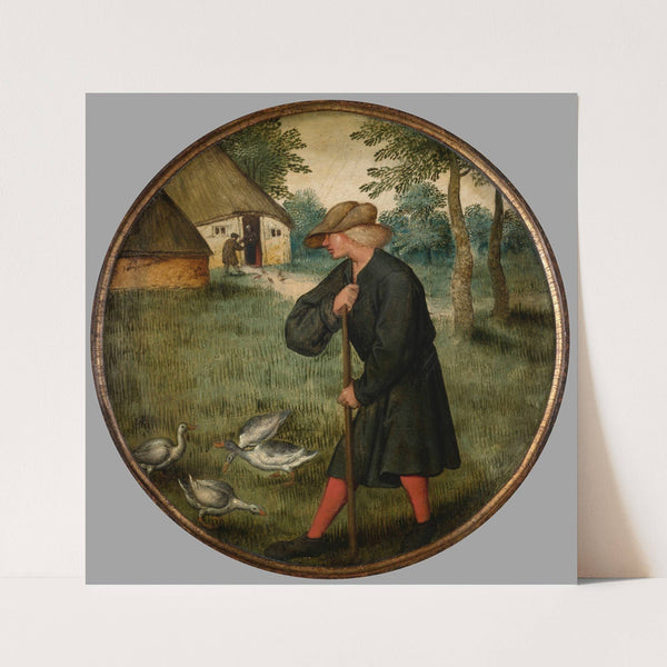 Who Knows why Geese Walk Barefoot by Pieter Brueghel The Younger