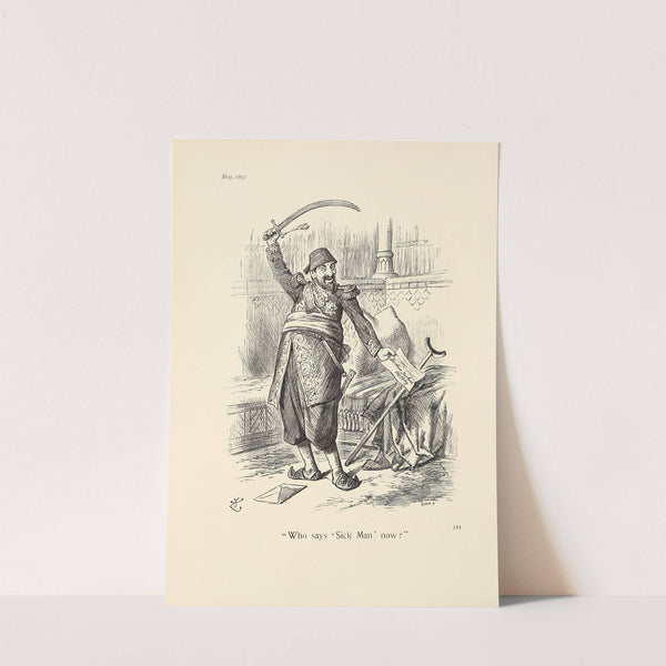 Who says 'Sick Man' now by Sir John Tenniel