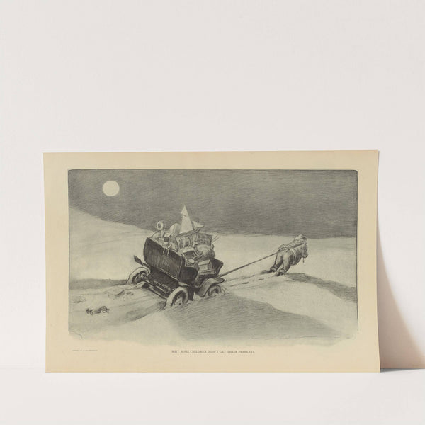 Why some children didn’t get their presents (1900-1905) by Charles Dana Gibson