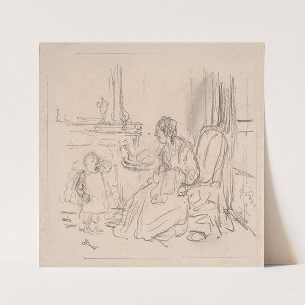 Why, what’s the matter with Tommy (1852) by John Leech