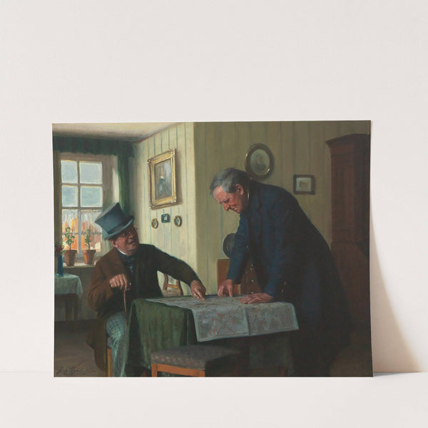 Wichtige Besprechung by Josef Kinzel